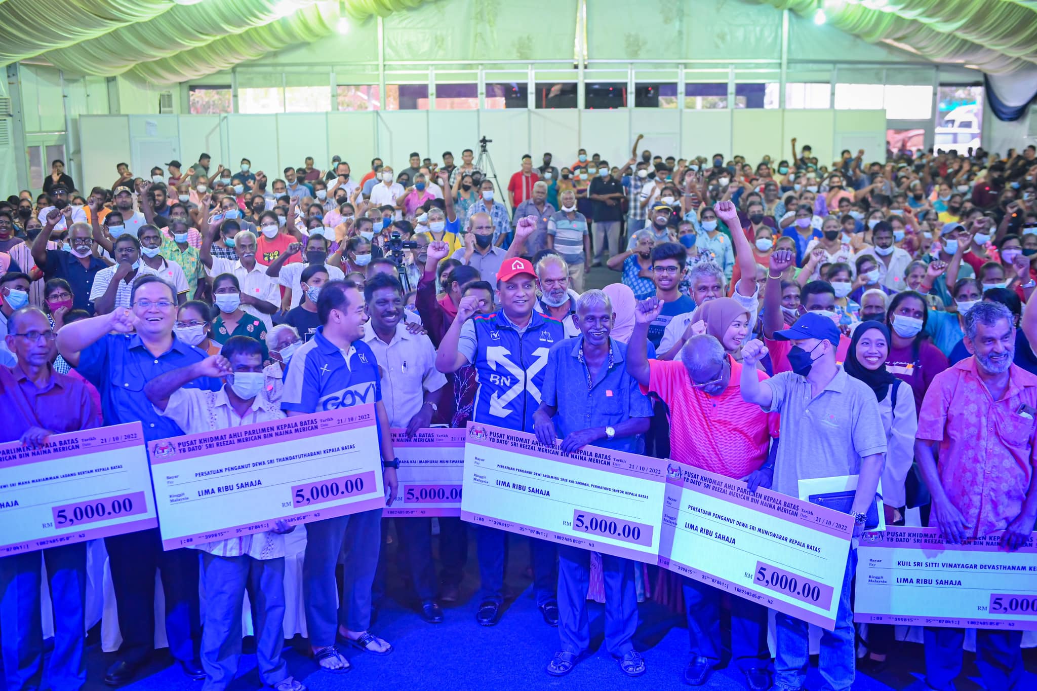 Perayaan Deepavali di Kepala Batas