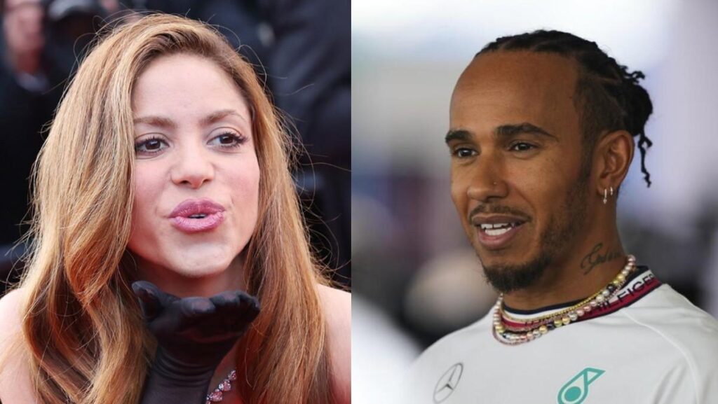 Shakira dan Hamilton kelihatan mempunyai potensi untuk membina hubungan cinta.